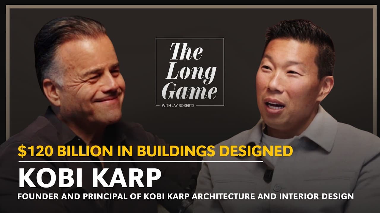 Kobi Karp on The Long Game cover